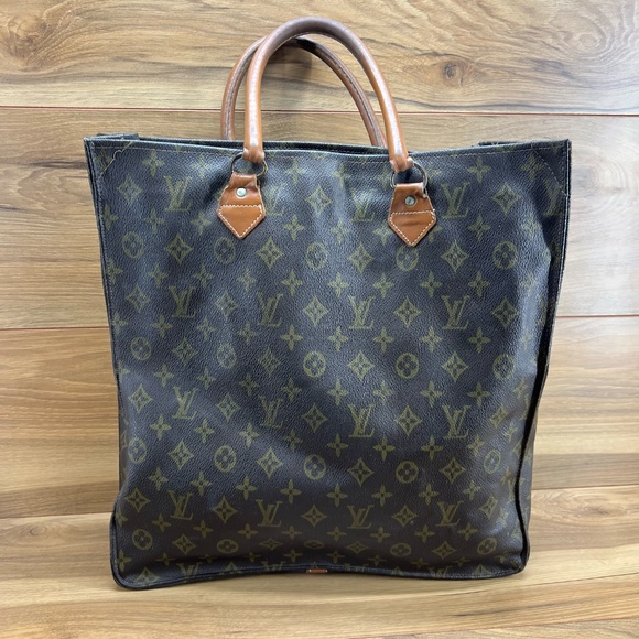 Louis Vuitton LV Monogram Sac Plat Vintage French Company Paper Tag - Picture 3 of 16